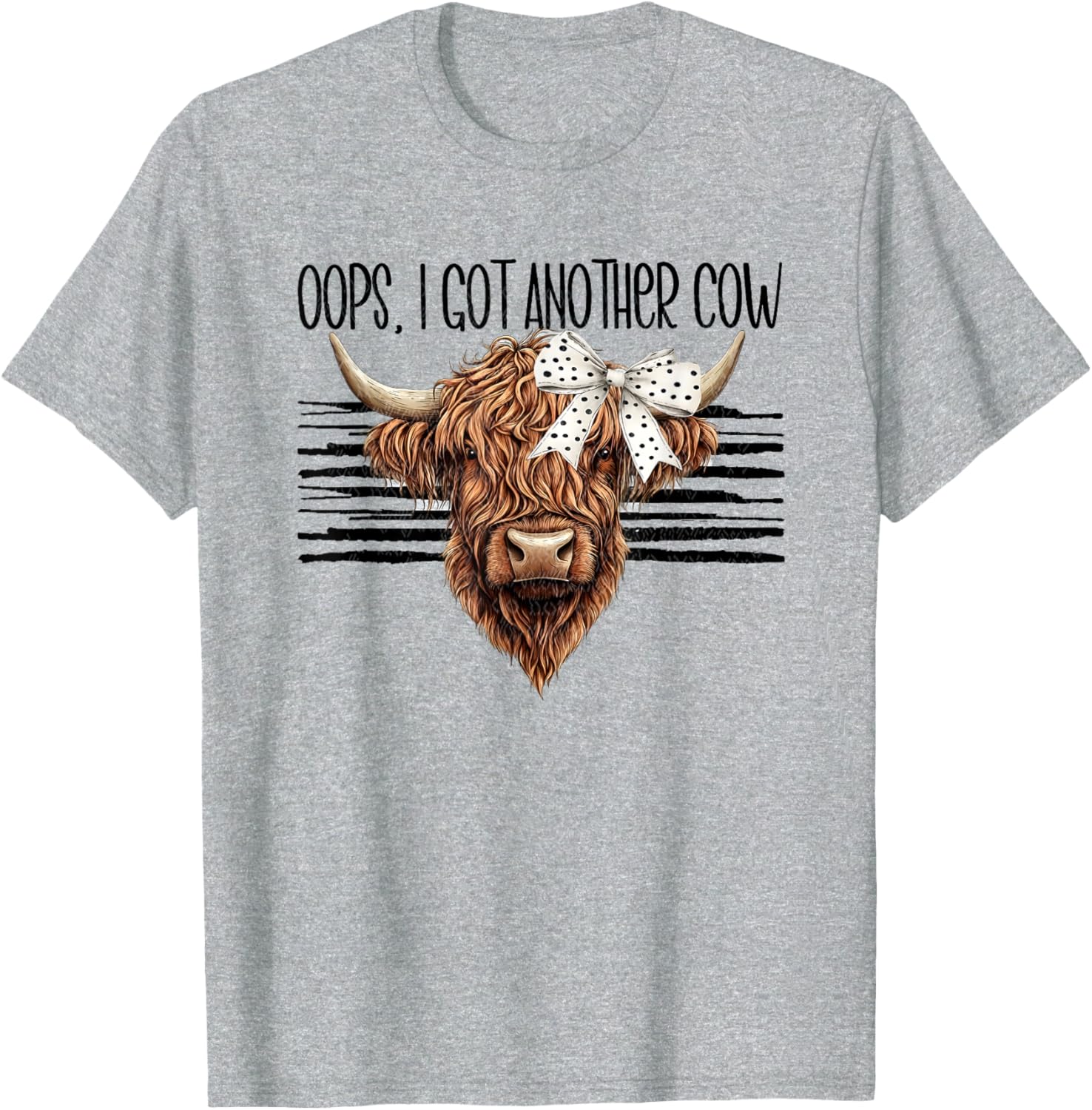 Oops I Got Another Cow T-Shirt Fun Animal Tee for Casual Comfort - 4