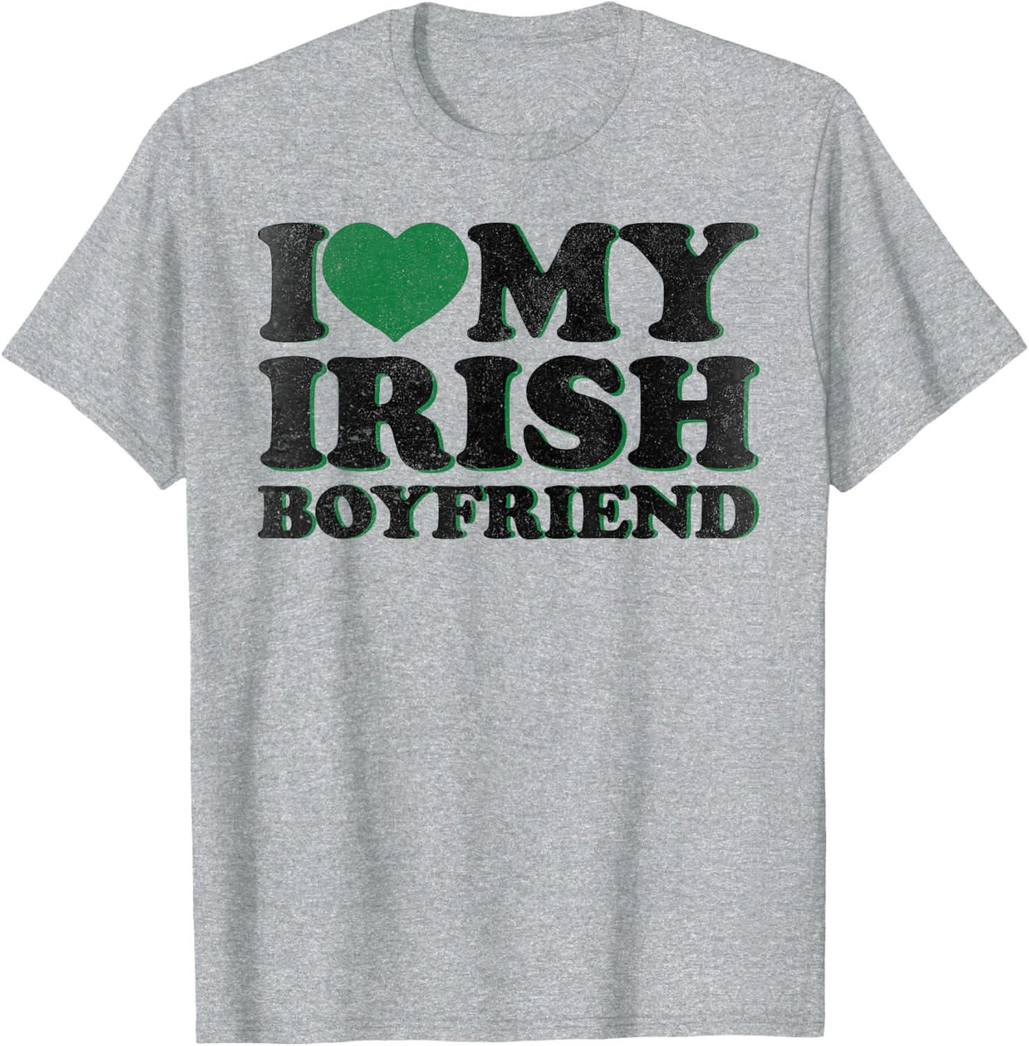 I Love Irish Boys St Patrick's Day T-Shirt for Your Irish Boyfriend - 2