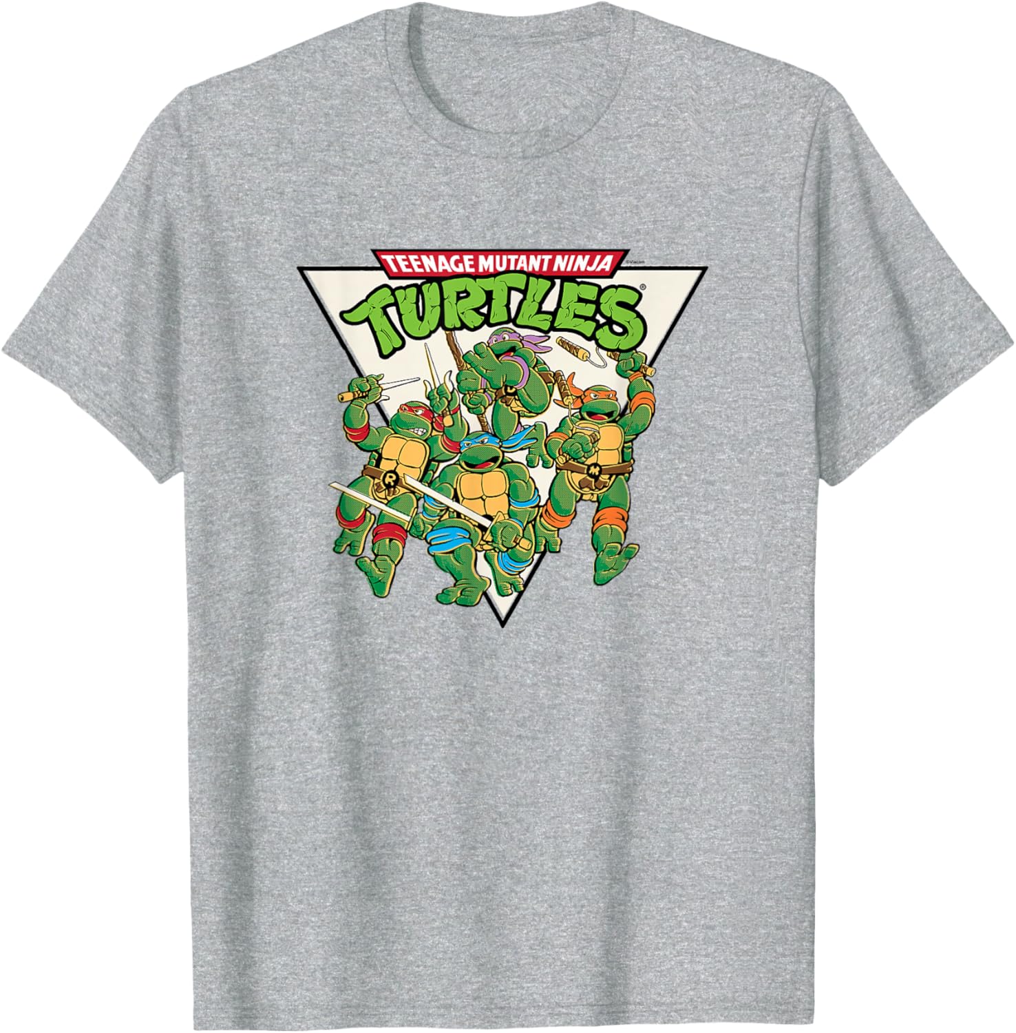 Teenage Mutant Ninja Turtles Triangle T-Shirt for Fun and Style - 4