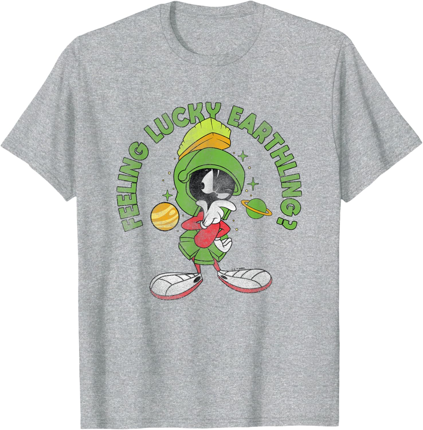 Looney Tunes St. Patrick's Day Lucky Earthling T-Shirt for Fun Celebrations - 7