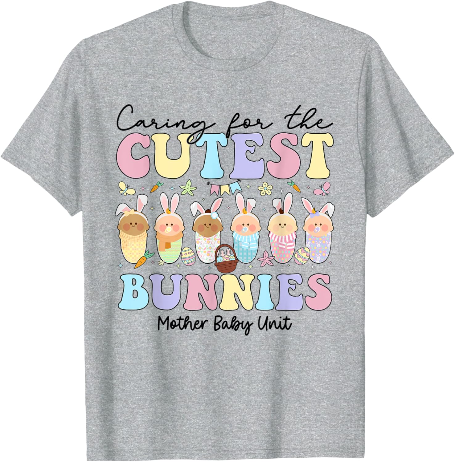 Adorable Easter Bunny T-Shirt for Mother and Baby - Perfect Spring Outfit - 11