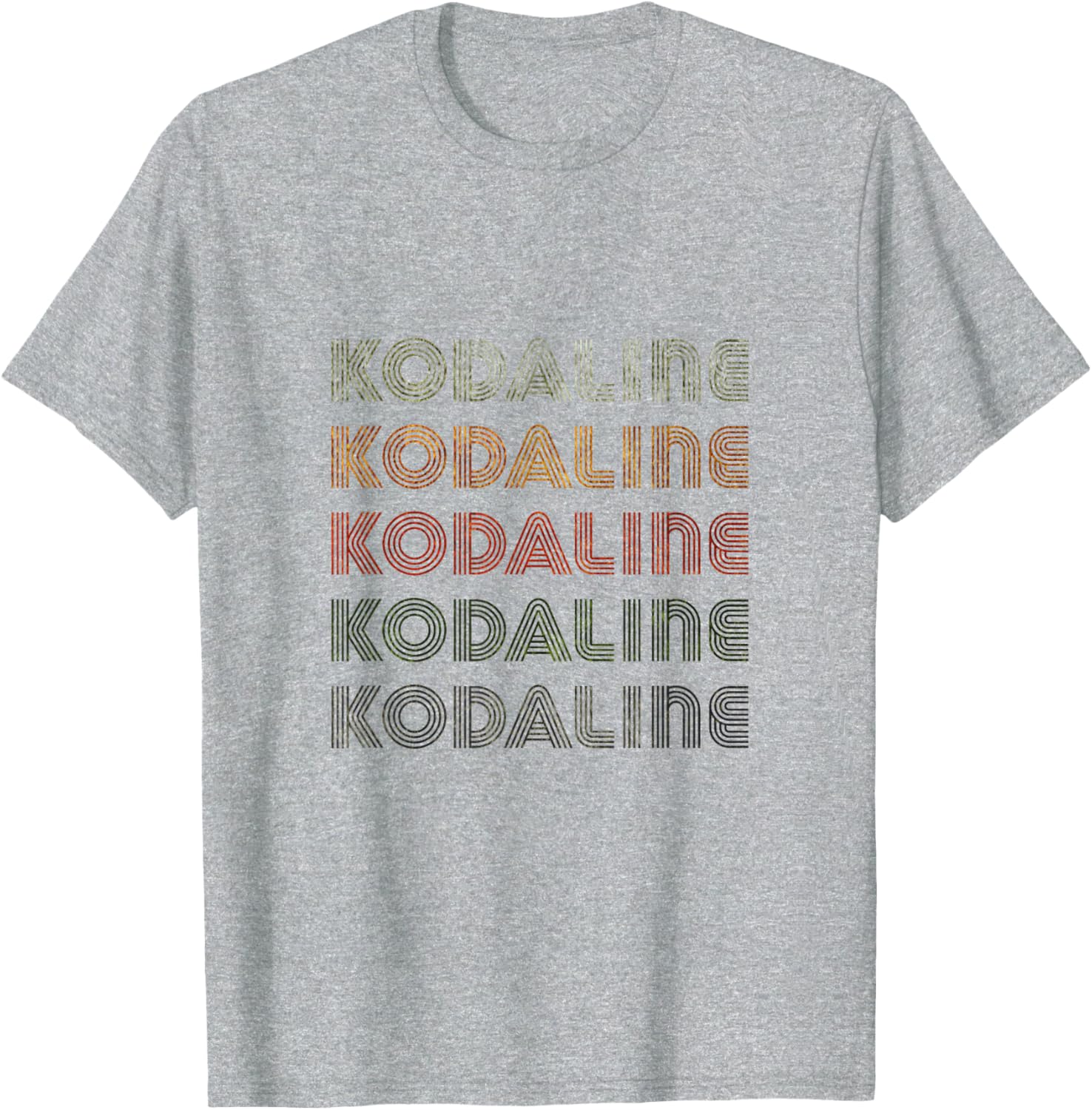 Love Heart Kodaline Vintage Black Tee Grunge Style T-Shirt for Fans - 3