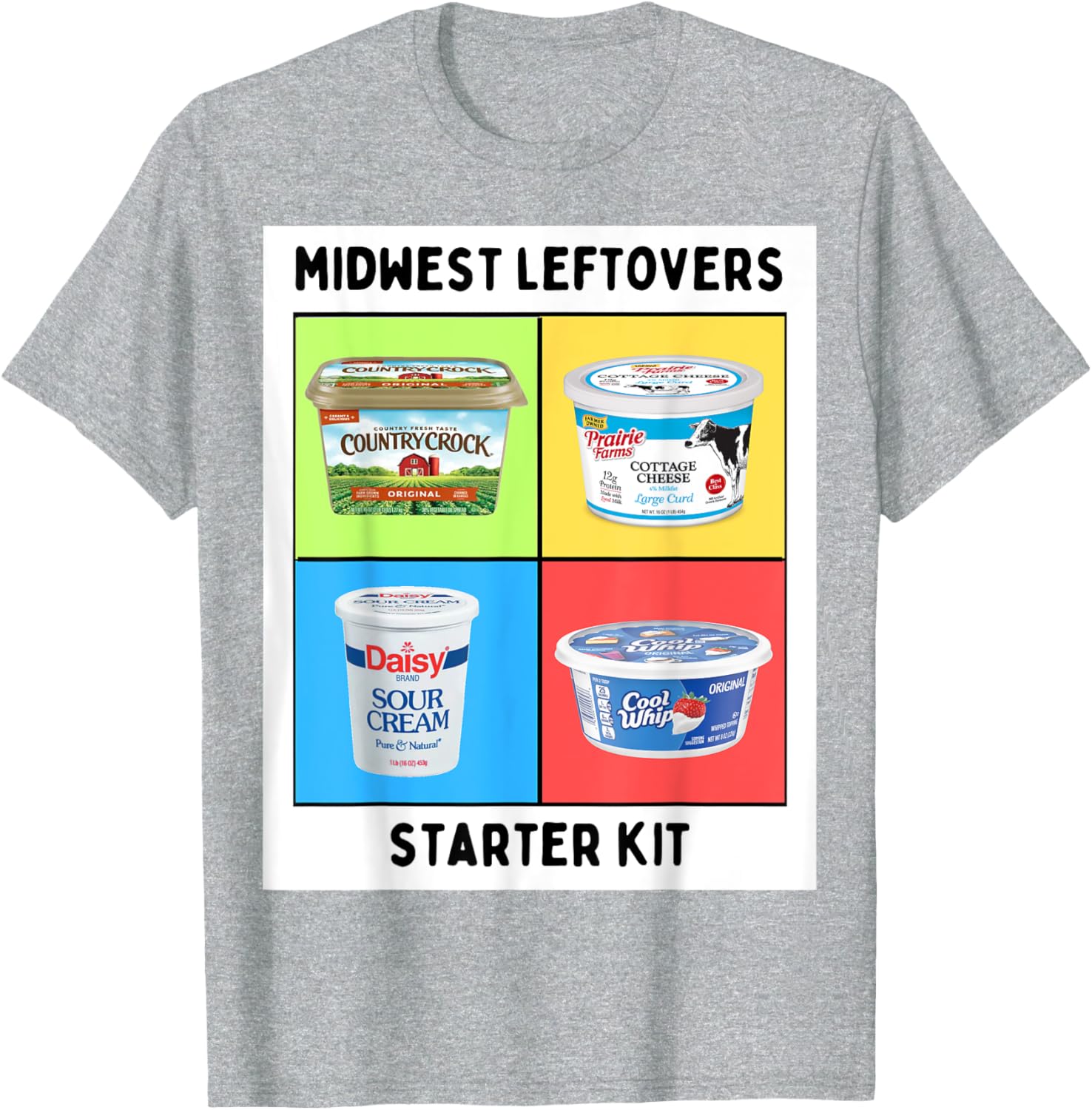 Midwest Leftovers Starter Kit T-Shirt for Fun & Casual Style - 10