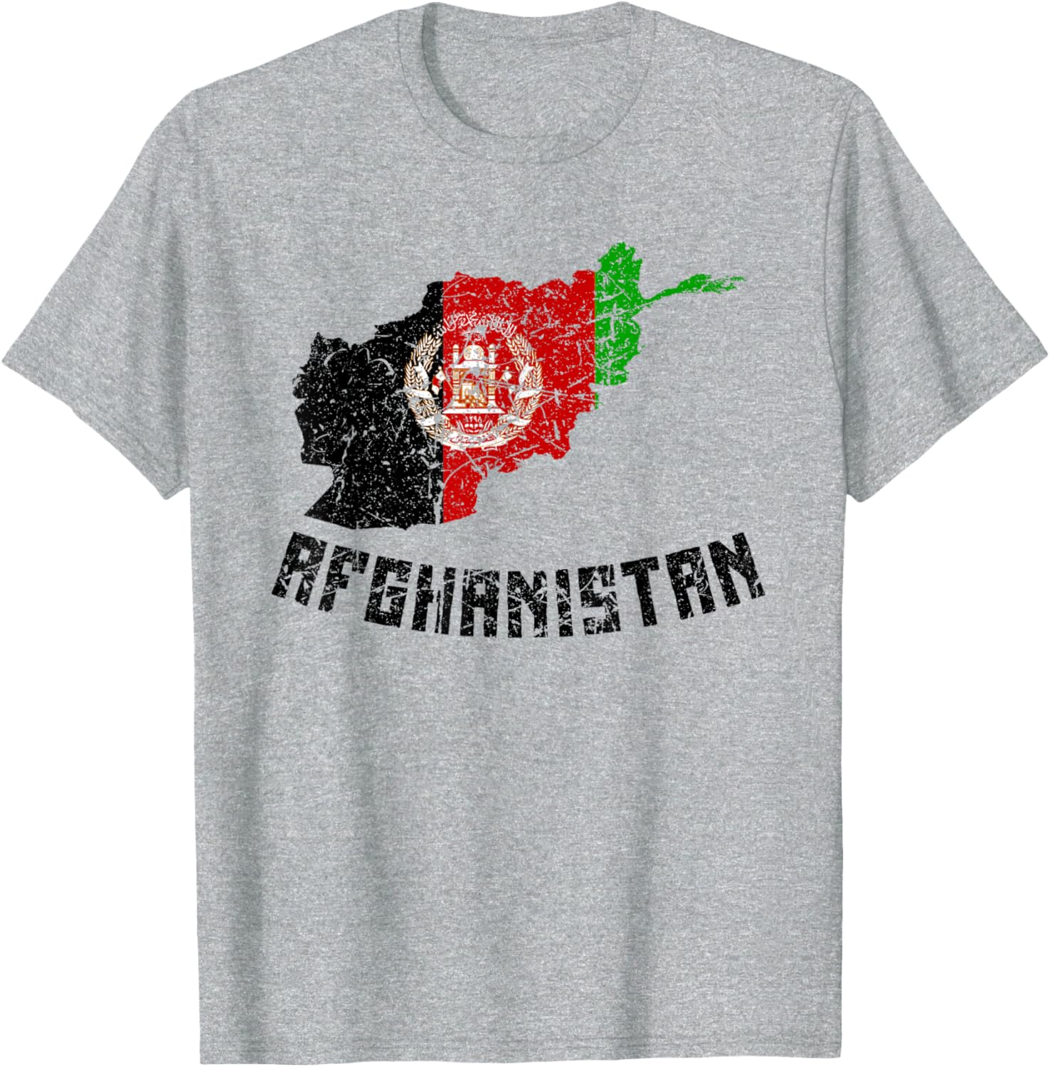 Distressed Afghan Flag T-Shirt for Men, Women, and Kids – Stylish Apparel - 11