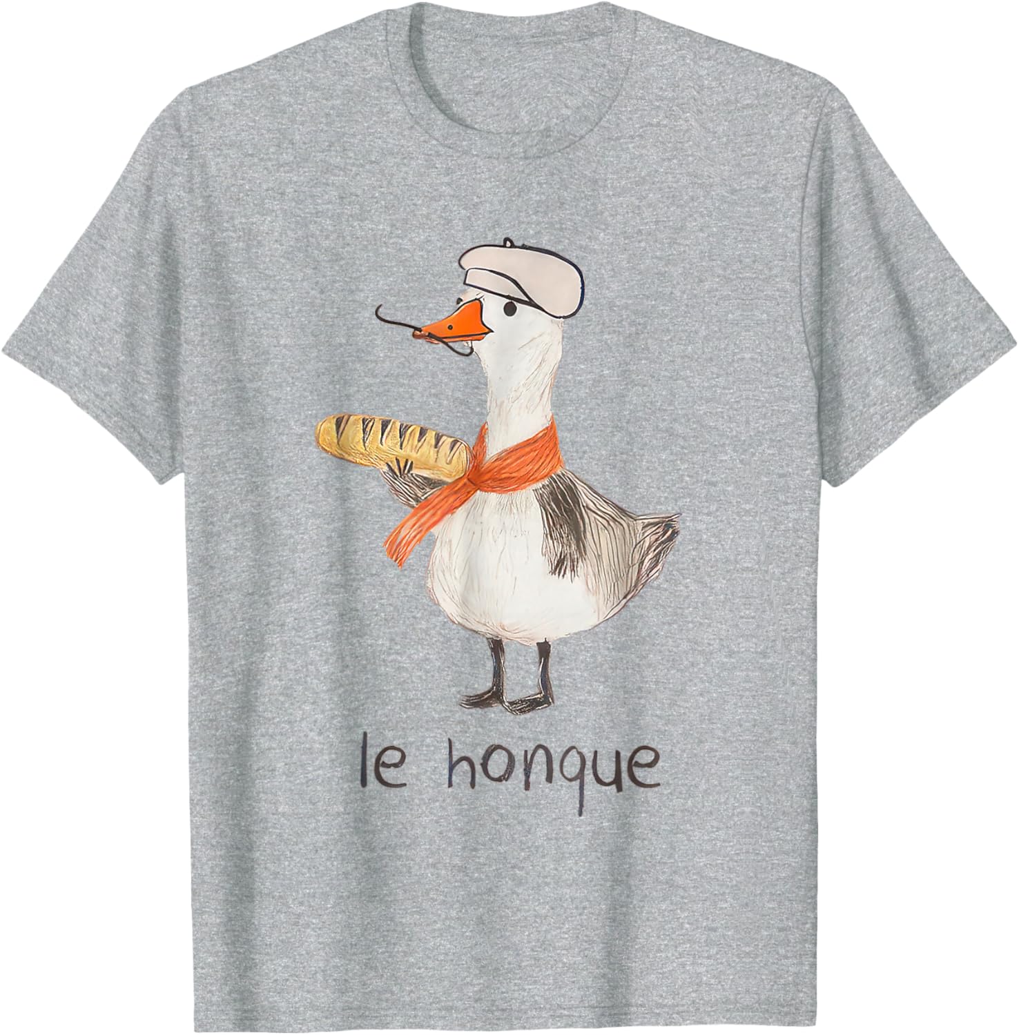 Funny French Goose Shirt Le Honque Casual Tee for Stylish Comfort - 18