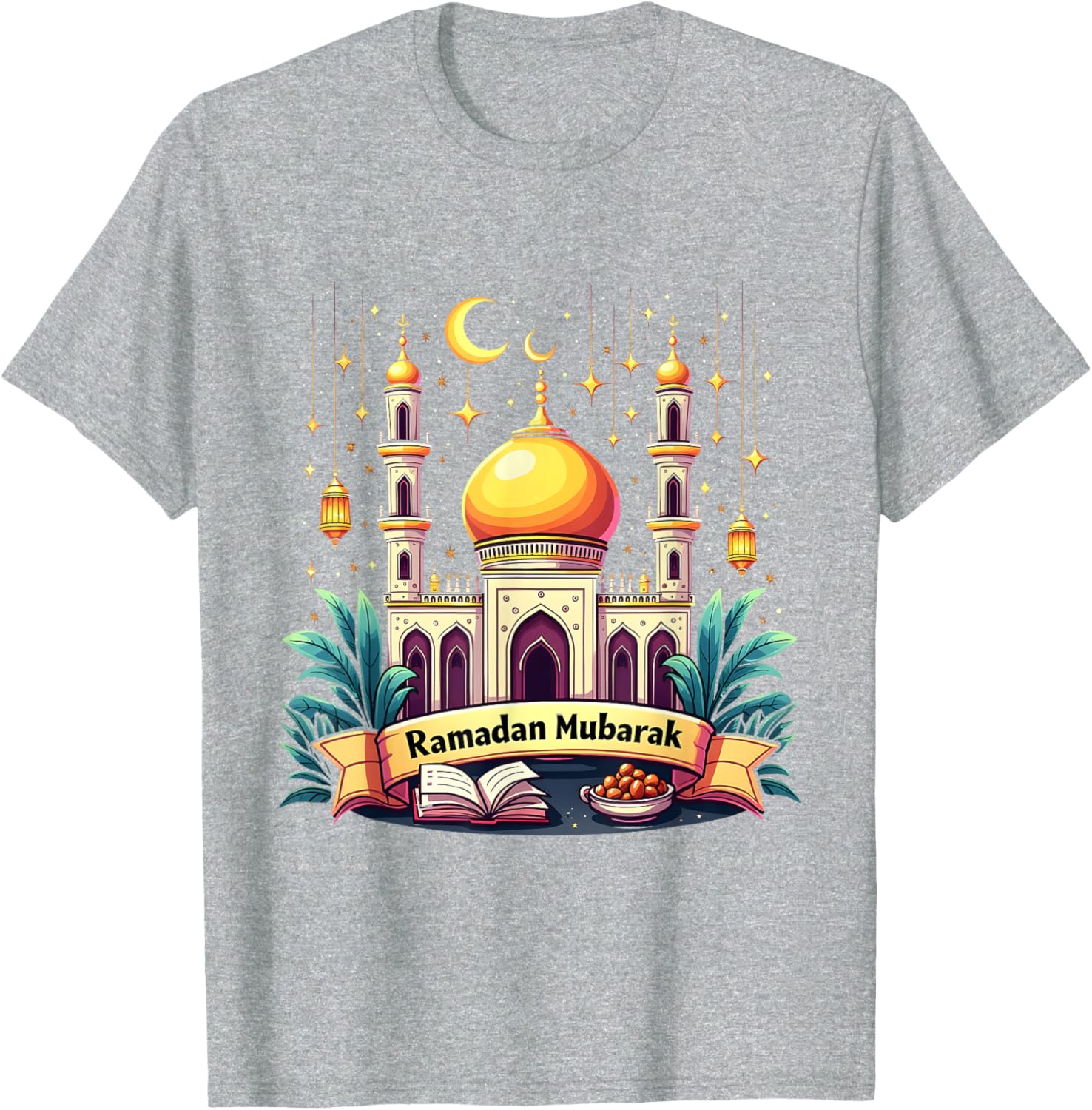 Happy Ramadan Mubarak T-Shirt 2025 Celebrating the Joy of Ramadan - 3