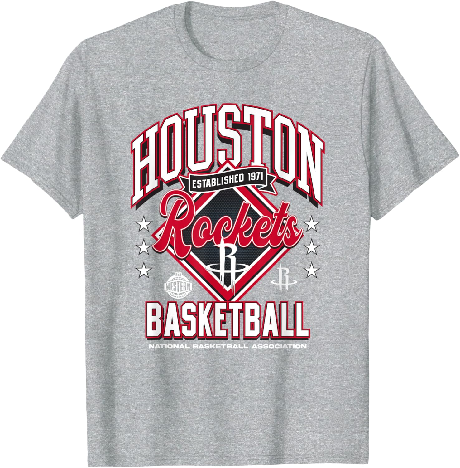 NBA Official Houston Rockets Tip Off T-Shirt for Fans and Collectors - 2