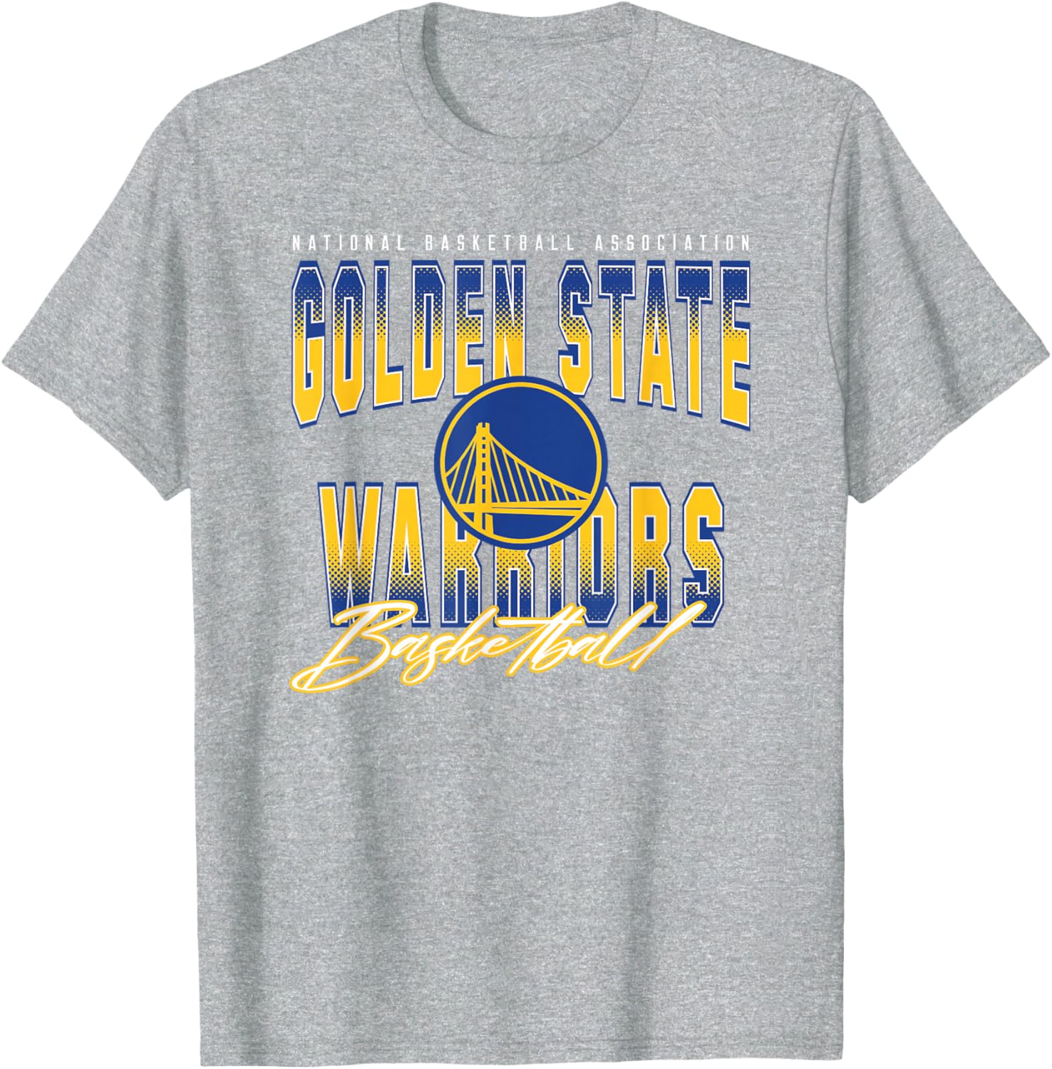 NBA Golden State Warriors Fade Out T-Shirt for Fans and Collectors - 1