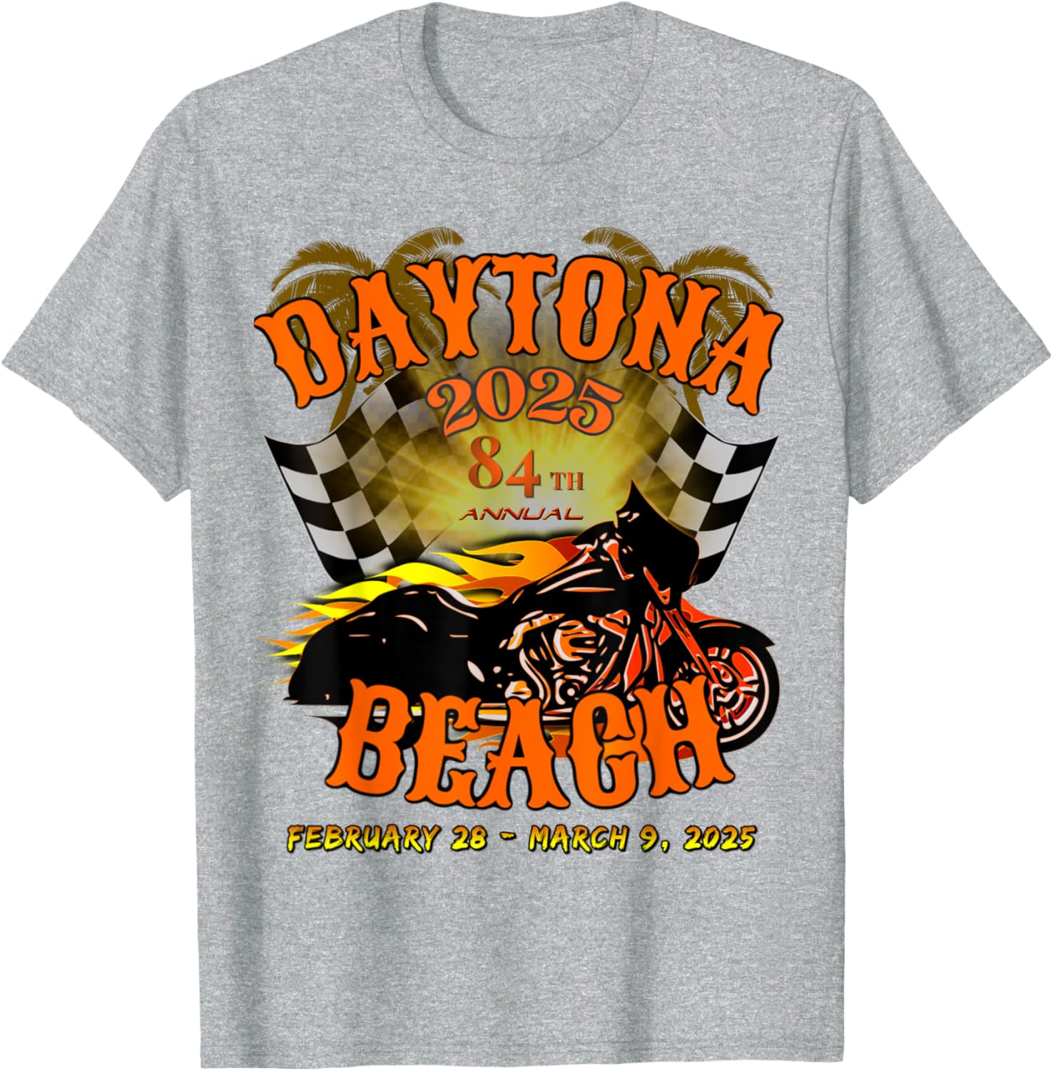 Bike Week 2025 Vintage Rally T-Shirt 84th Annual Event Apparel - 9