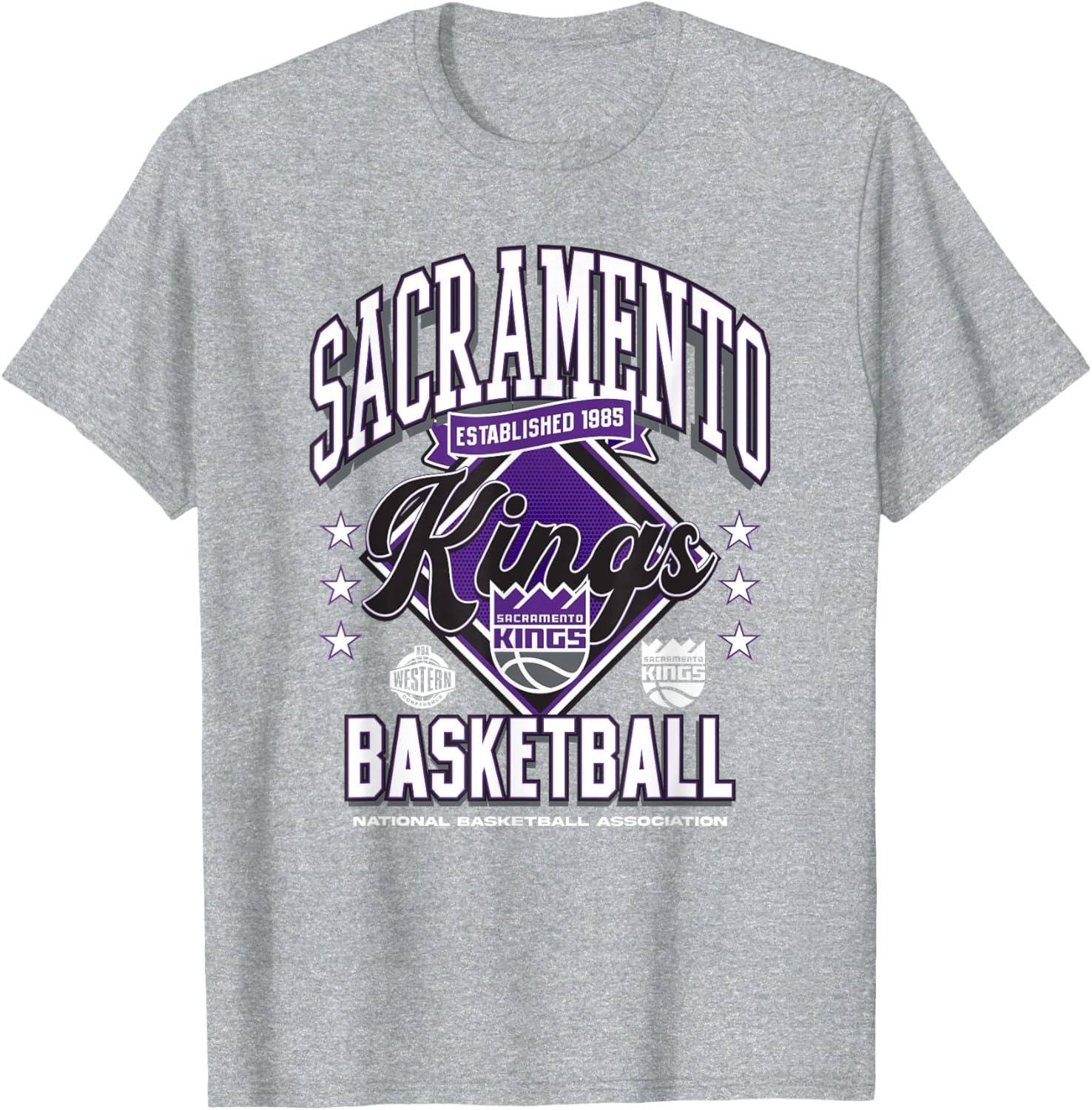NBA Sacramento Kings Tip Off T-Shirt - Stylish Fan Apparel - 1