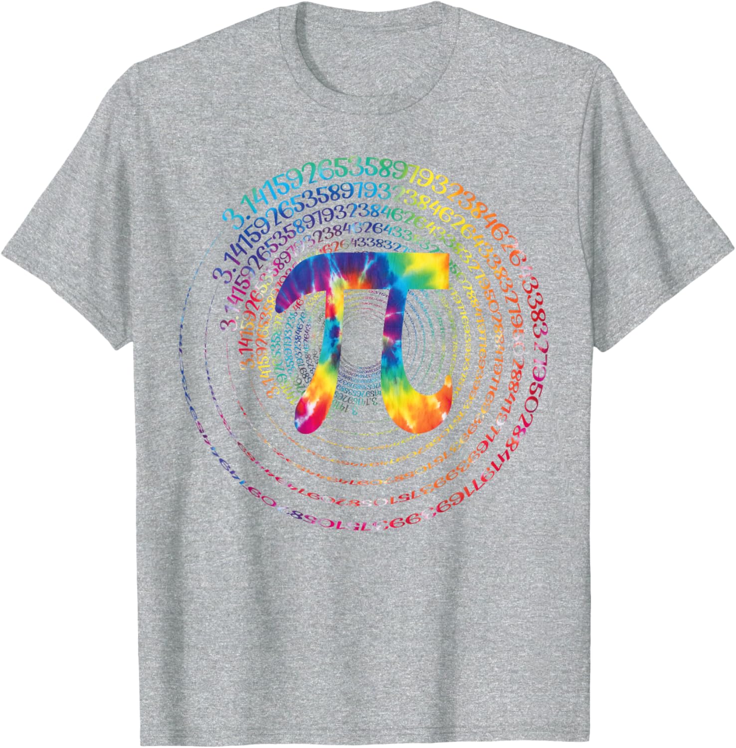 Funny Pi Day Tie Dye T-Shirt - Celebrate Math with 3.14 Style! - 5