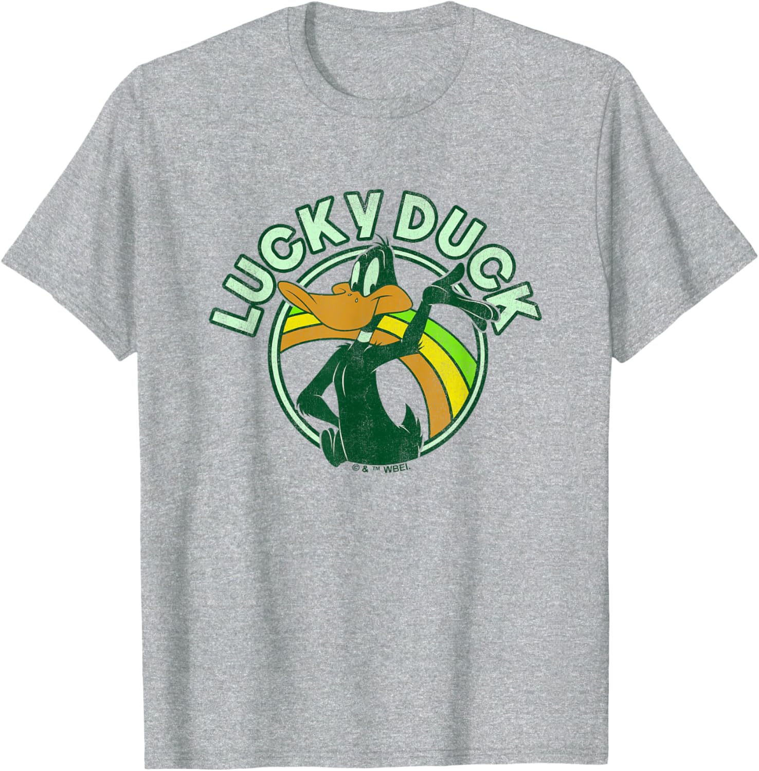 Retro Daffy Duck St. Patrick's Day T-Shirt for Fun Celebrations - 6