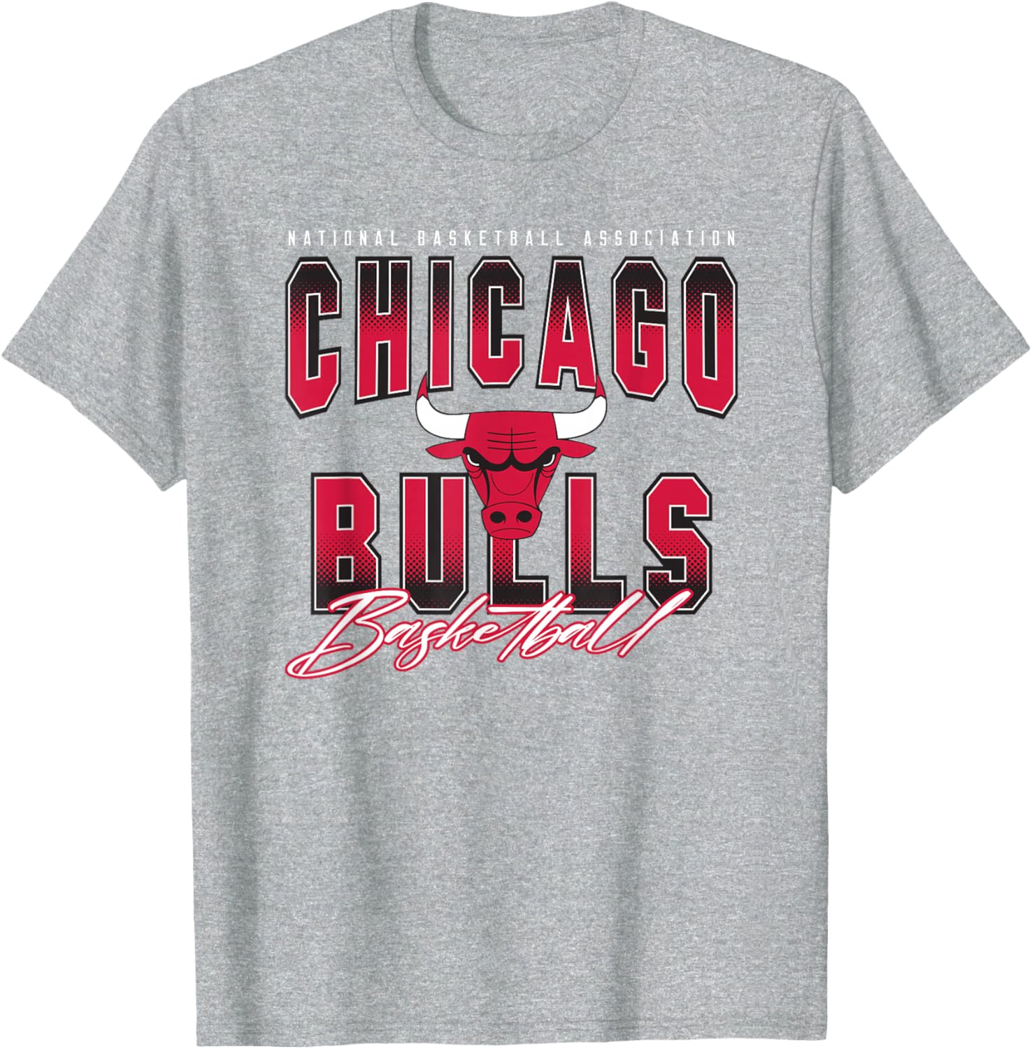 NBA Chicago Bulls Fade Out T-Shirt for Fans - Stylish Sports Apparel - 3