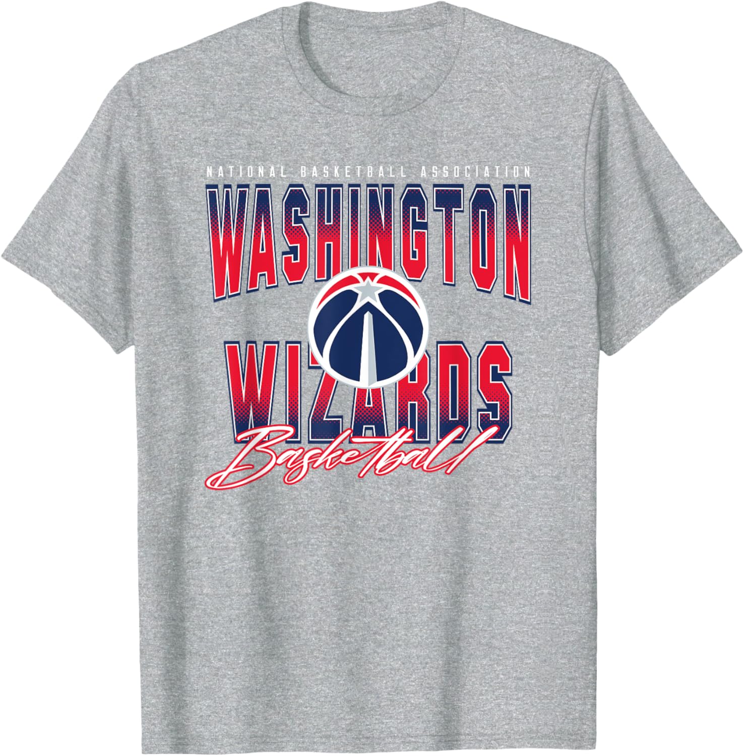 NBA Washington Wizards Fade Out T-Shirt for Fans - Stylish Team Apparel - 1