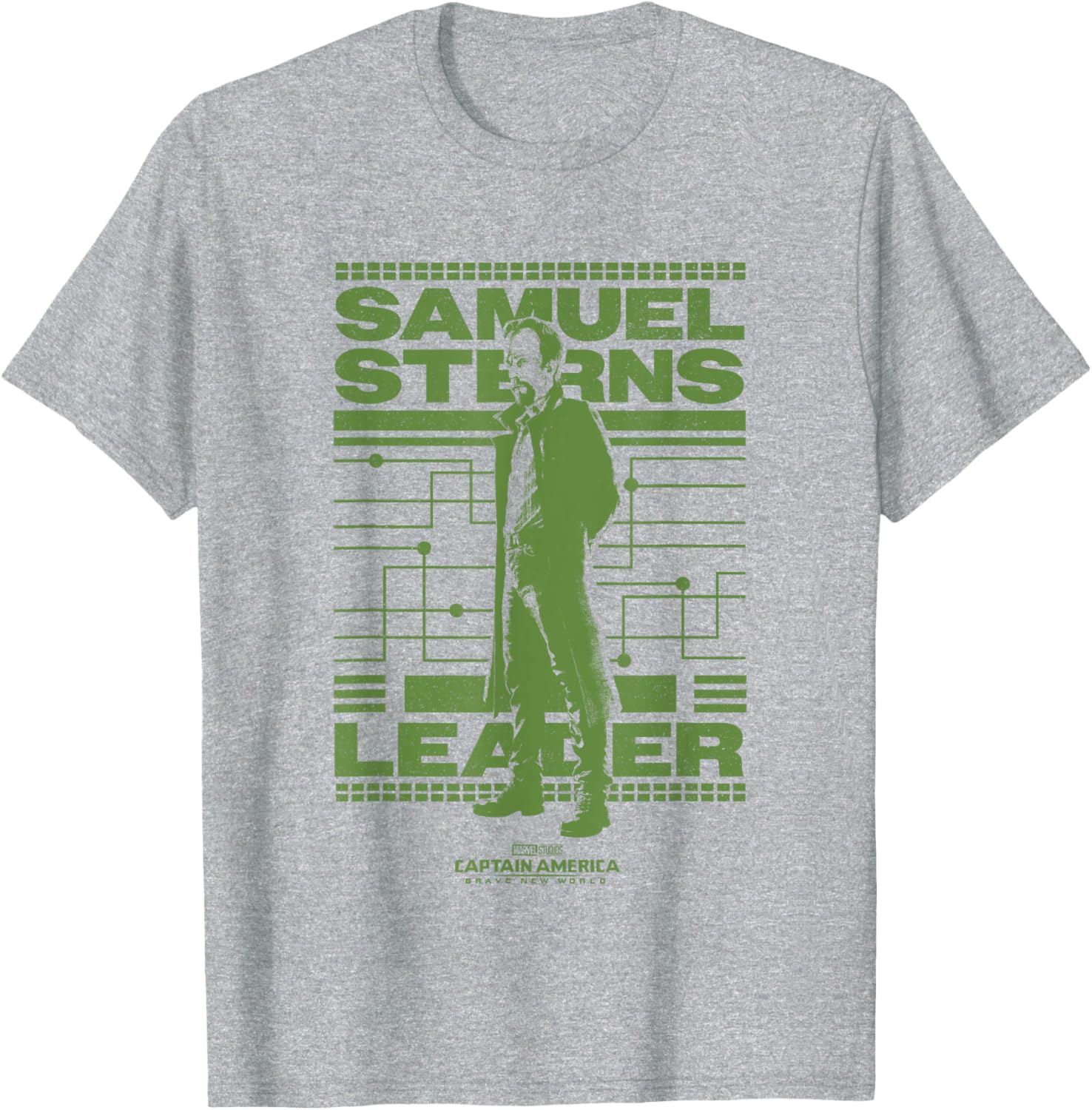 Marvel Captain America Brave New World Samuel Sterns Poster T-Shirt - 2