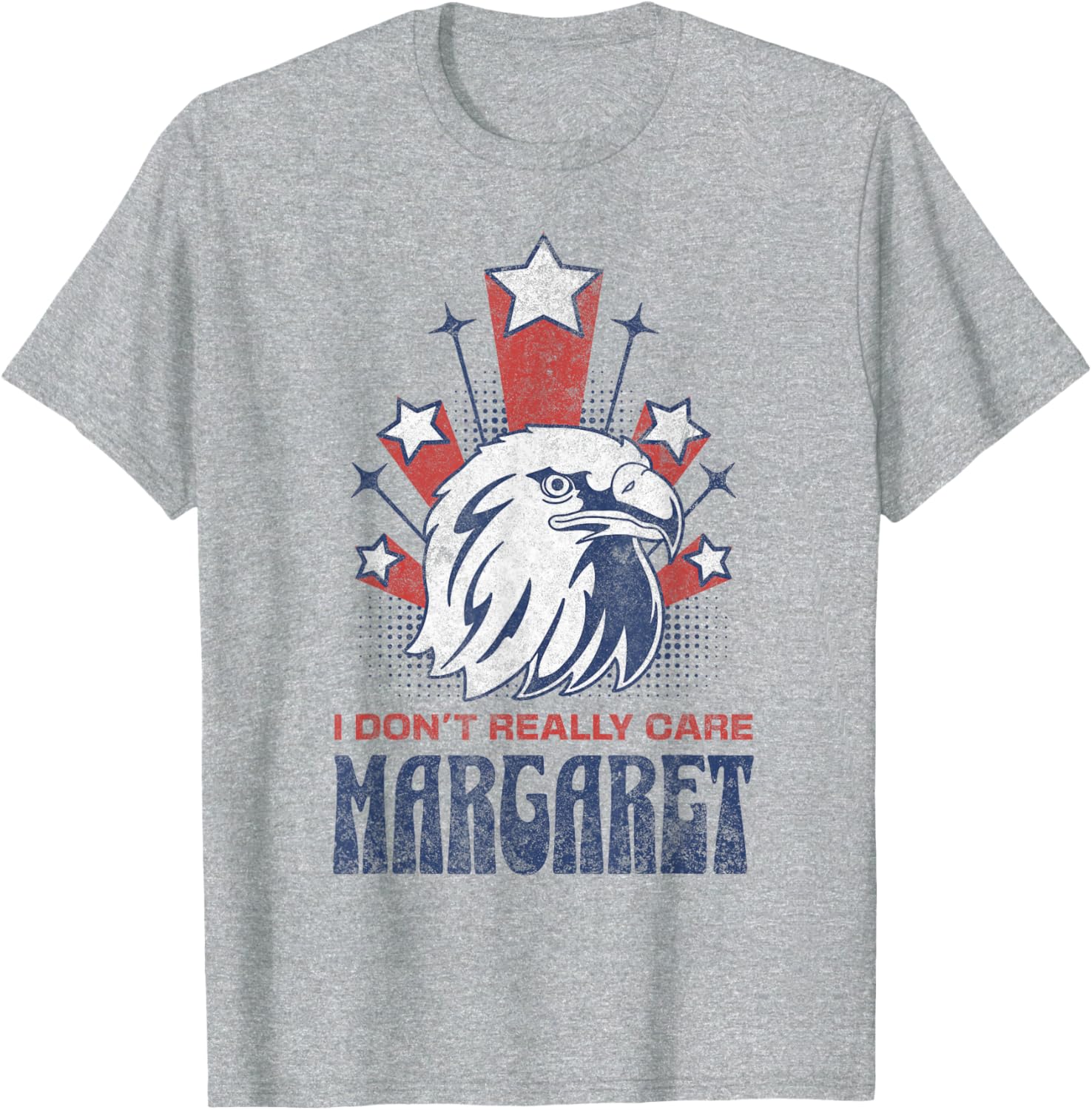 JD Vance Supporter T-Shirt I Don't Really Care Casual Graphic Tee - 8