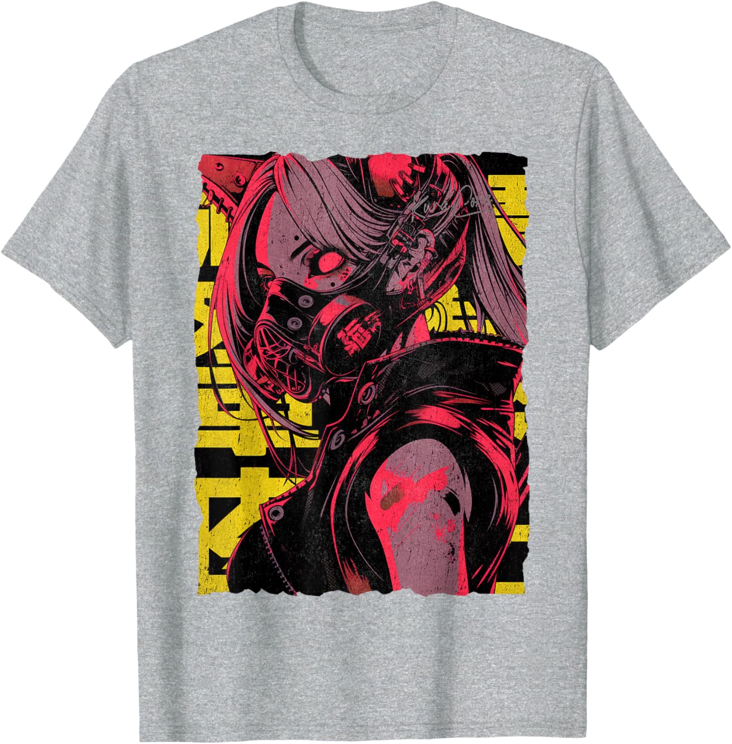 Japanese Cyberpunk Y2K Techwear Anime T-Shirt for Streetwear Lovers - 15